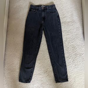 Zara Black Mom Jeans